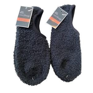 West Loop Cozy Fuzzy Liner Socks 2 PAIR SZ shoe 4-10